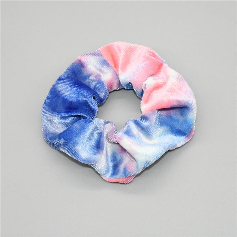 Tie Dye Velvet Scrunchies