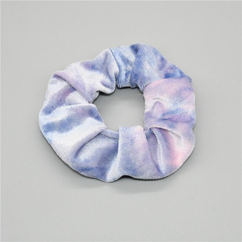 Tie Dye Velvet Scrunchies