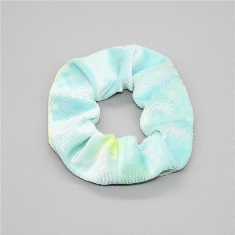 Tie Dye Velvet Scrunchies