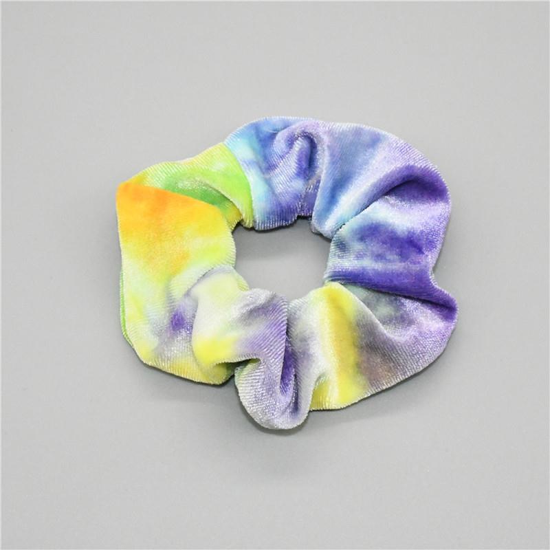 Tie Dye Velvet Scrunchies