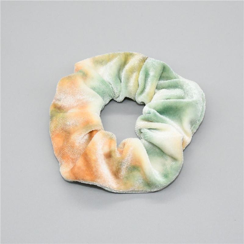 Tie Dye Velvet Scrunchies