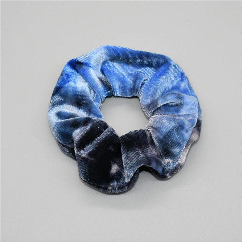 Tie Dye Velvet Scrunchies